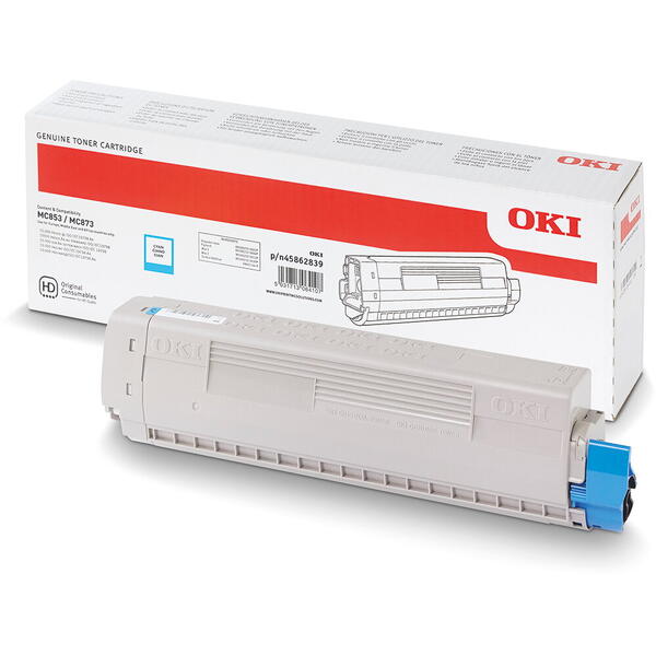 OKI Cyan MC853 7300 pagini