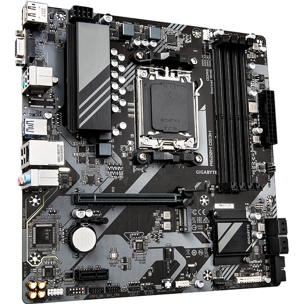 Placa de baza Gigabyte A620M DS3H, Socket AM5