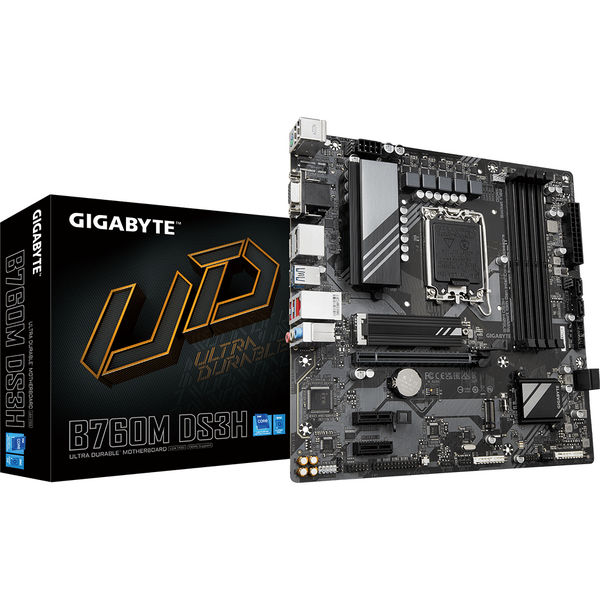 Placa de baza Gigabyte B760M DS3H, Socket 1700