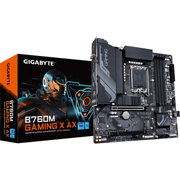 Placa de baza Gigabyte B760M GAMING X AX, Socket 1700