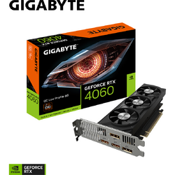 Placa video Gigabyte GeForce RTX 4060 OC Low Profile 8GB GDDR6 128 Bit DLSS 3.0