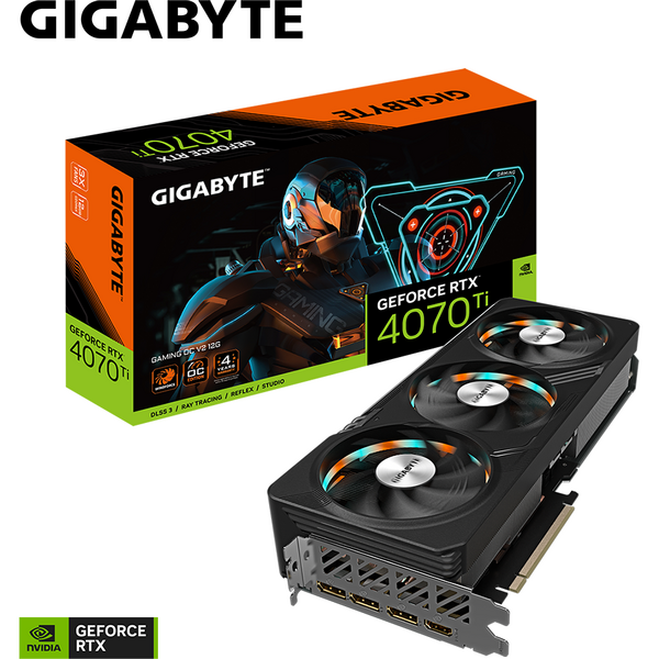 Placa video Gigabyte GeForce RTX 4070 Ti GAMING OC V2 12GB GDDR6X 192 Bit DLSS 3.0