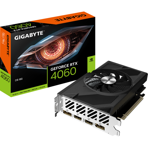 Placa video Gigabyte GeForce RTX 4060 D6 8GB GDDR6 128 Bit DLSS 3.0