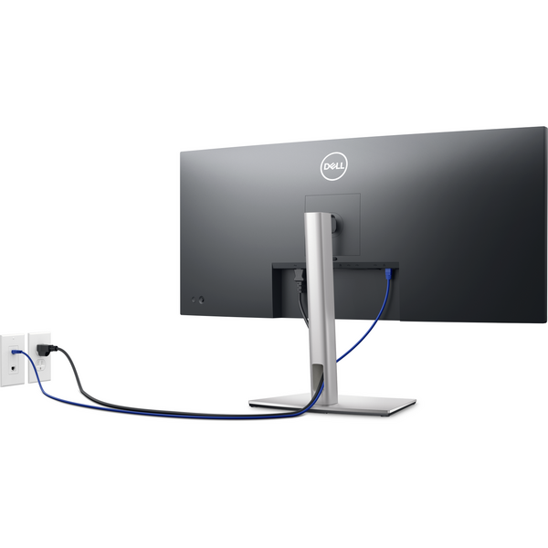 Monitor LED Dell P3424WE Curbat 34 inch UWQHD IPS 5 ms 60 Hz KVM USB-C