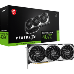 GeForce RTX 4070 VENTUS 3X E OC 12GB GDDR6X 192 Bit DLSS 3.0