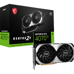 GeForce RTX 4070 Ti VENTUS 2X OC 12GB GDDR6X 192 Bit DLSS 3.0