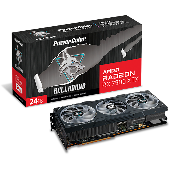 Placa video PowerColor Radeon RX 7900 XTX Hellhound 24GB GDDR6 384-bit