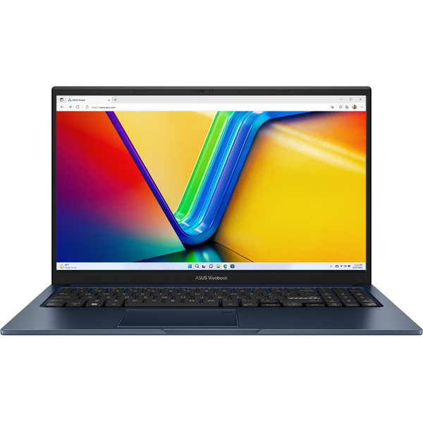 Laptop Asus Vivobook 15 X1504ZA, 15.6 inch FHD, Intel Core i3-1215U, 8GB DDR4, 256GB SSD, Intel UHD, Quiet Blue