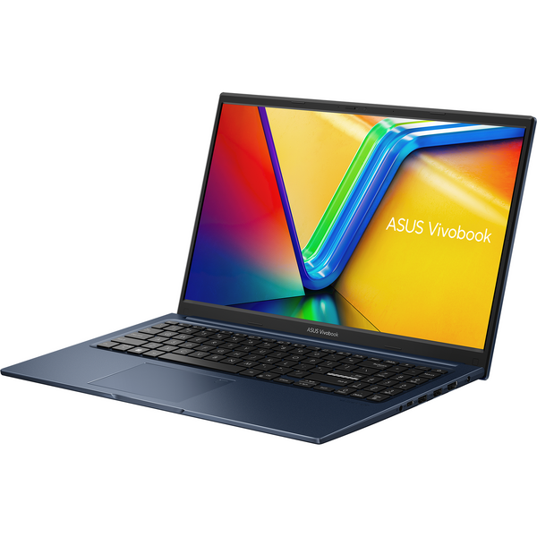 Laptop Asus Vivobook 15 X1504ZA, 15.6 inch FHD, Intel Core i5-1235U with IPU, 16GB DDR4, 1TB SSD, Intel Iris Xe, Quiet Blue