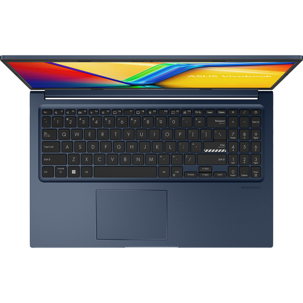 Laptop Asus Vivobook 15 X1504ZA, 15.6 inch FHD, Intel Core i3-1215U, 8GB DDR4, 256GB SSD, Intel UHD, Quiet Blue