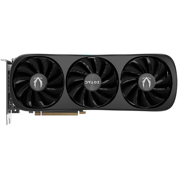 Placa video Zotac GeForce RTX 4080 Trinity Black Edition 16GB GDDR6X 256 Bit DLSS 3.0