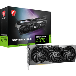 GeForce RTX 4070 Ti GAMING X SLIM 12GB GDDR6X 192 bit DLSS 3.0