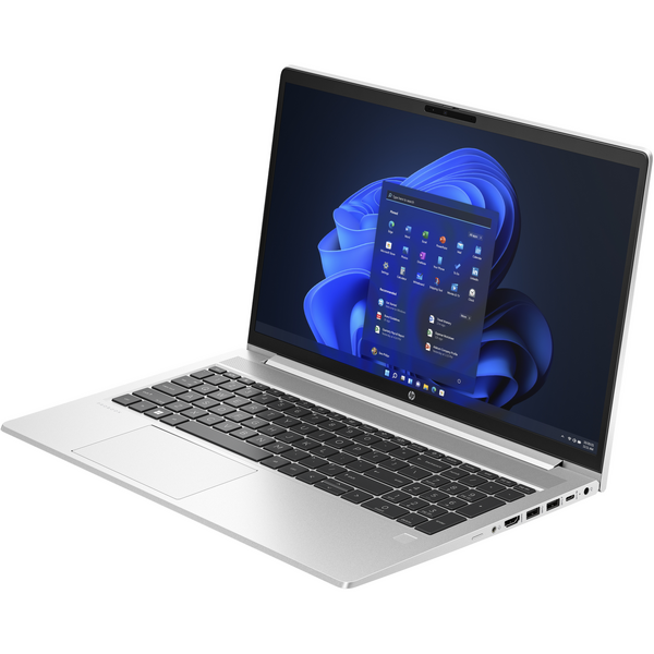 Laptop HP ProBook 455 G10, 15.6 inch FHD, AMD Ryzen 5 7530U, 16GB DDR4, 512GB SSD, Radeon, Win 11 Pro, Silver