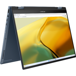Zenbook 14 Flip UP3404VA 14 inch OLED , 2.8K 90Hz Touch, Intel Core i7-1360P, 16GB DDR5, 1TB SSD, Intel Iris Xe, Win 11 Pro, Ponder Blue