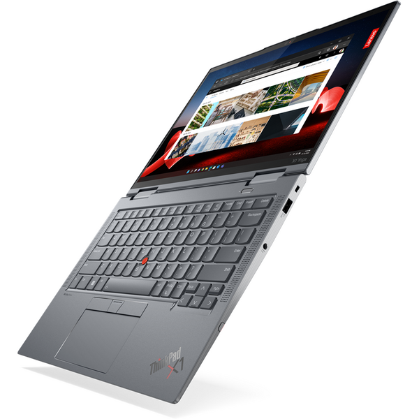 Laptop Lenovo ThinkPad X1 Yoga Gen 8, 14 inch WUXGA IPS Touch, Intel Core i7-1355U, 32GB DDR5, 1TB SSD, Intel Iris Xe, Win 11 Pro, Storm Grey