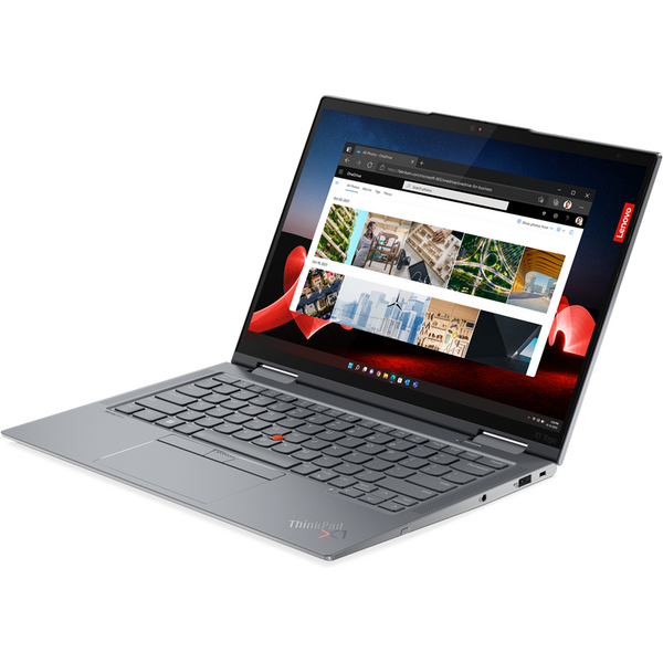 Laptop Lenovo ThinkPad X1 Yoga Gen 8, 14 inch WUXGA IPS Touch, Intel Core i7-1355U, 32GB DDR5, 1TB SSD, Intel Iris Xe, Win 11 Pro, Storm Grey