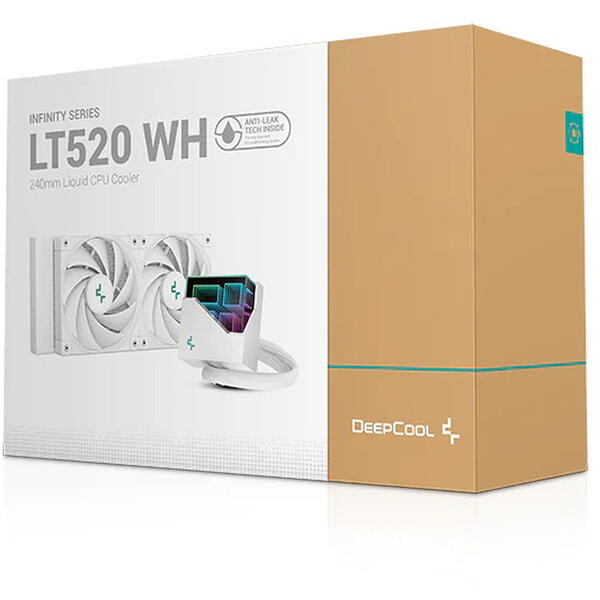 Cooler Deepcool LT520 ARGB White