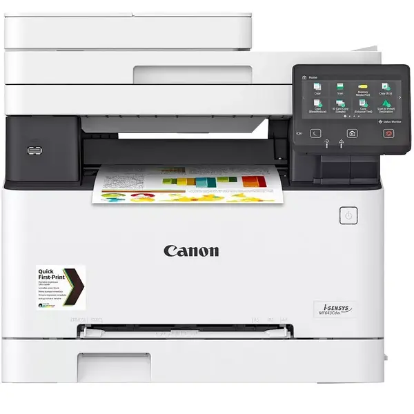 Multifunctionala Canon i-SENSYS MF655Cdw, Laser, Color, Format A4, Duplex, Retea, Wi-Fi