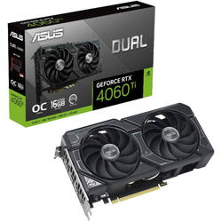 Placa video Asus GeForce RTX 4060 Ti DUAL OC 16GB GDDR6 128 Bit DLSS 3.0