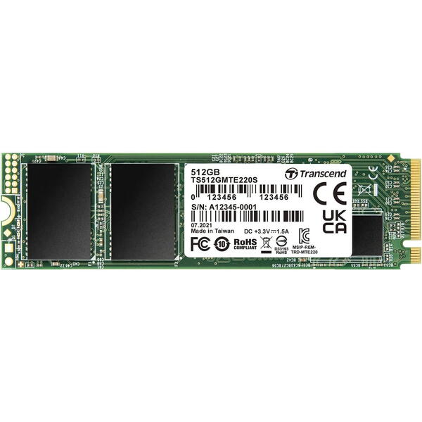 SSD Transcend 220S 512GB PCI Express 3.0 x4 M.2 2280