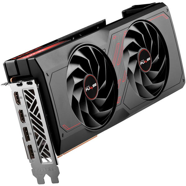 Placa video Sapphire Radeon RX 7700 XT Pulse 12GB GDDR6 1‎92 bit