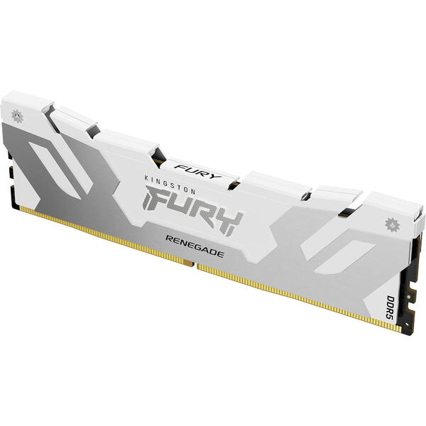 Memorie Kingston FURY Renegade White 32GB DDR5 7200MHz CL38 Kit Dual Channel