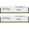 Memorie Kingston FURY Beast White 64GB DDR5 6000MHz CL40 Kit Dual Channel