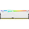 Memorie Kingston FURY Beast RGB White 16GB DDR5 5600MHz CL36