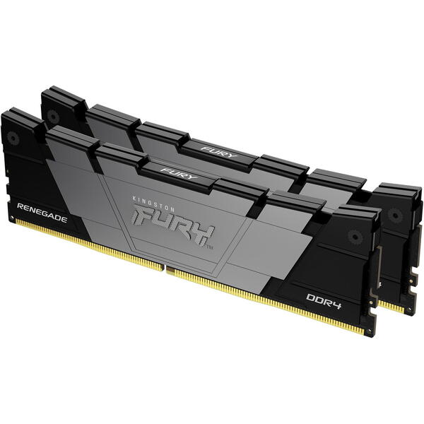 Memorie Kingston FURY Renegade Black 32GB DDR4 4000MHz CL19 Kit Dual Channel