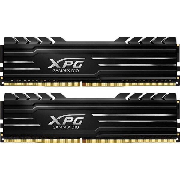 Memorie ADATA XPG Gammix D10 Black 32GB DDR4 3200MHz CL16 Kit ​Dual Channel