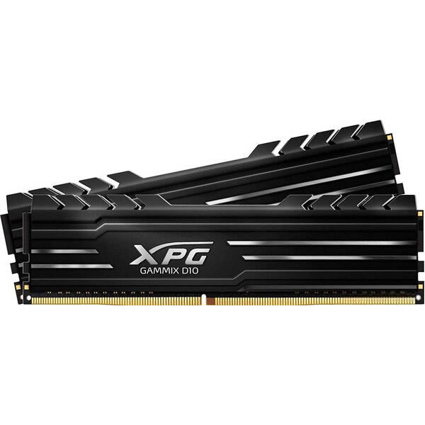 Memorie ADATA XPG Gammix D10 Black 32GB DDR4 3200MHz CL16 Kit ​Dual Channel
