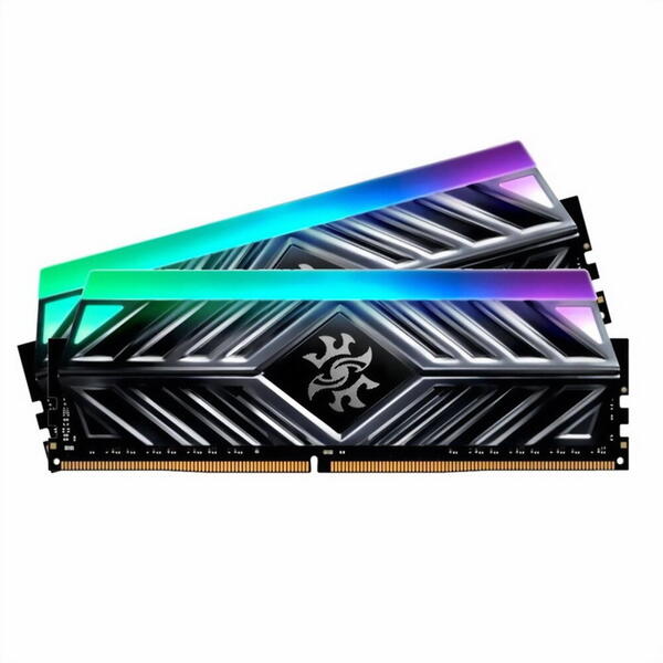 Memorie ADATA XPG Spectrix D41 Tungsten Grey RGB 32GB DDR4 3600MHz CL18 Kit Dual Channel