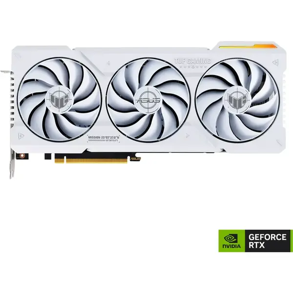 Placa video Asus GeForce RTX 4070 Ti TUF GAMING OC 12GB GDDR6X 192 bit DLSS 3.0 White