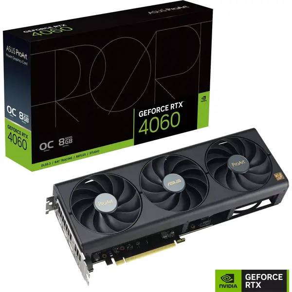 Placa video Asus GeForce RTX 4060 PRO ART OC Edition 8GB GDDR6 128 Bit DLSS 3.0