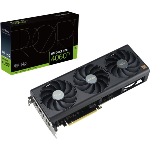 Placa video Asus ProArt GeForce RTX 4060 Ti 16GB GDDR6 128 Bit