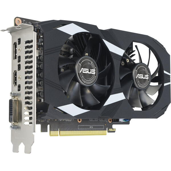 Placa video Asus Dual GeForce GTX 1650 4GB EVO OC Edition 128 Bit