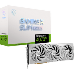 GeForce RTX 4070 Ti GAMING X SLIM White  12GB GDDR6X 192 bit DLSS 3.0