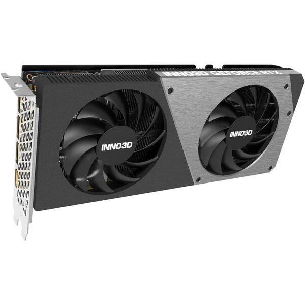 Placa video INNO3D GeForce RTX 4070 TWIN X2 OC 12GB GDDR6X 192 Bit DLSS 3.0