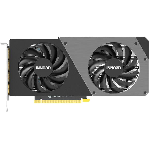 Placa video INNO3D GeForce RTX 4070 TWIN X2 OC 12GB GDDR6X 192 Bit DLSS 3.0