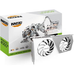 GeForce RTX 4060 Ti Twin X2 OC White 8GB GDDR6 128 Bit DLSS 3.0