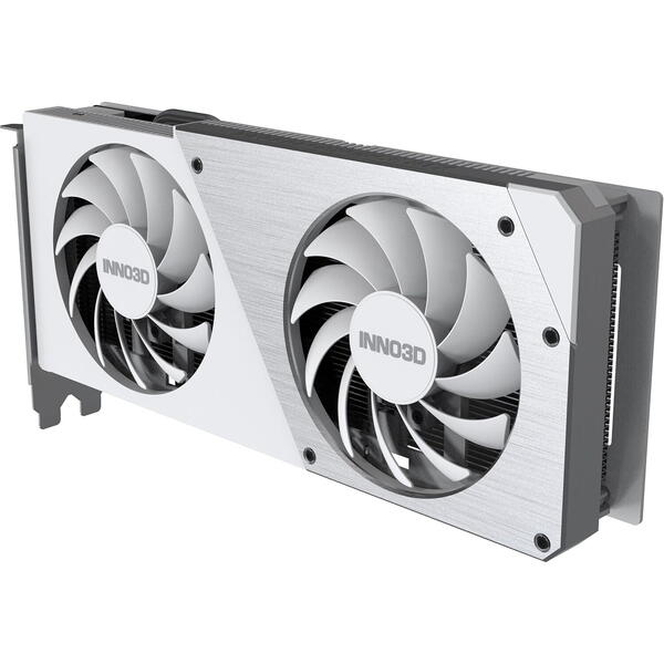 Placa video INNO3D GeForce RTX 4060 Twin X2 OC White 8GB GDDR6 128 Bit DLSS 3.0