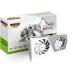 GeForce RTX 4060 Ti Twin X2 OC White 16GB GDDR6 128 Bit DLSS 3.0