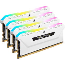Vengeance RGB PRO SL White 32GB DDR4 3600MHz CL18 Kit Quad Channel
