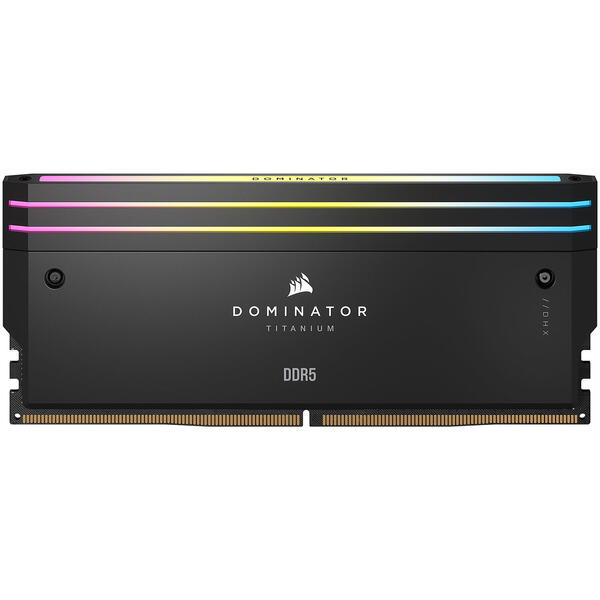 Memorie Corsair Dominator Titanium RGB Black 32GB 7200MHz CL34 Kit Dual Channel