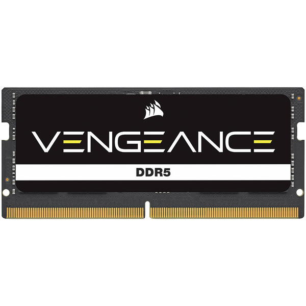 Memorie Notebook Corsair Vengeance 32GB, DDR5, 5600MHz, CL48, 1.1v, Kit Dual Channel