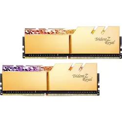Trident Z Royal RGB Gold 64GB DDR4 2666MHz CL19 Kit Dual Channel