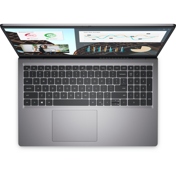 Laptop Dell Vostro 3530, 15.6 inch FHD 120Hz, Intel Core i7-1355U, 8GB DDR4, 512GB SSD, Intel Iris Xe, Linux, 3Yr ProSupport
