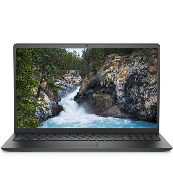 Laptop Dell Vostro 3530, 15.6 inch FHD 120Hz, Intel Core i7-1355U, 16GB DDR4, 512GB SSD, Intel Iris Xe, Linux, Carbon Black, 3Yr ProSupport