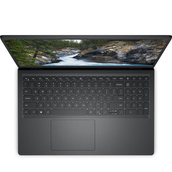 Laptop Dell Vostro 3530, 15.6 inch FHD 120Hz, Intel Core i7-1355U, 16GB DDR4, 512GB SSD, Intel Iris Xe, Linux, Carbon Black, 3Yr ProSupport