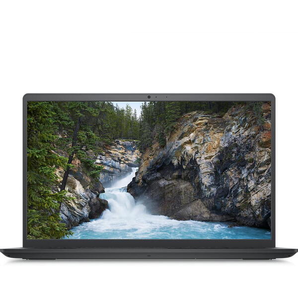 Laptop Dell Vostro 3530, 15.6 inch FHD 120Hz, Intel Core i7-1355U, 16GB DDR4, 512GB SSD, Intel Iris Xe, Linux, Carbon Black, 3Yr ProSupport